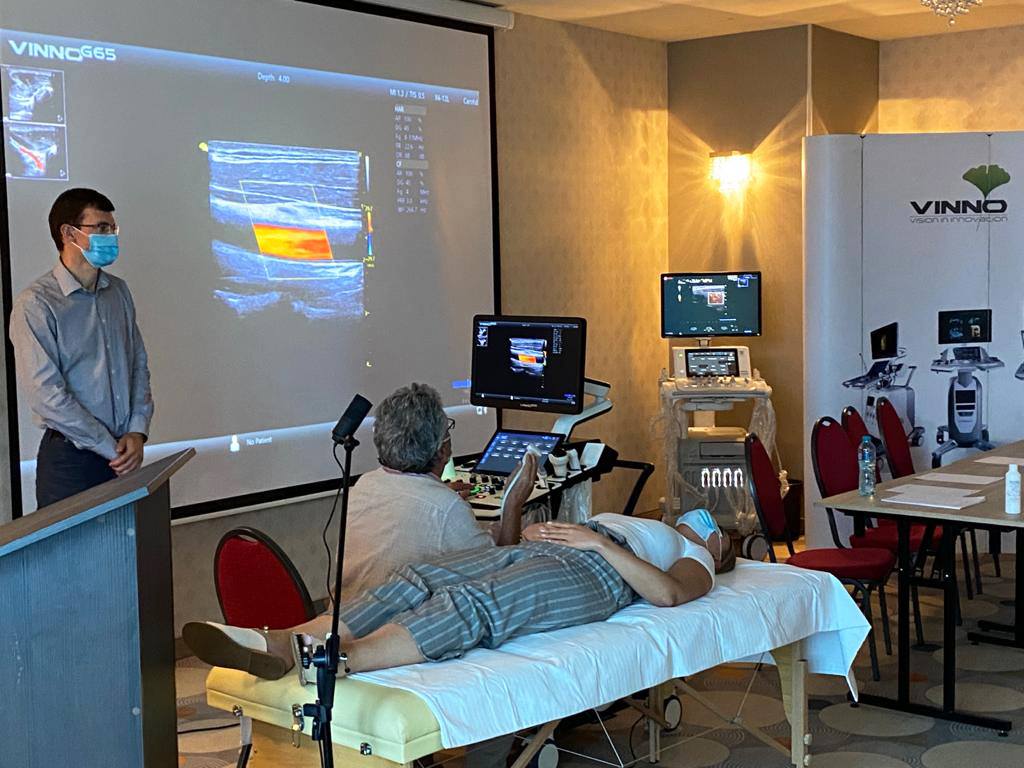 „Școala de Vară de Ultrasonografie” din Constanța, editia a X-a, prezentarea dl. dr. Titus Sute