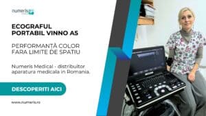Ecograful portabil VINNO A5: Performanta color fara limite de spatiu